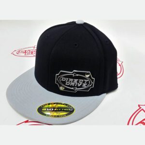 Direct Drive Flex Fit cap in Grey and Black Color