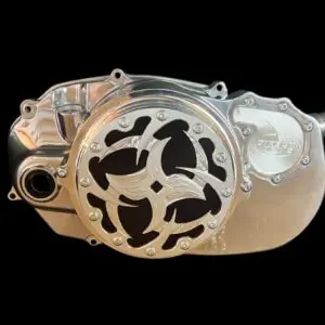 Polished Banshee Legacy Clutch Cover