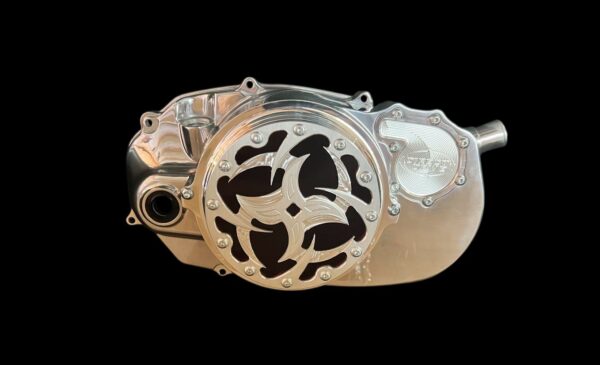 Polished Banshee Legacy Clutch Cover