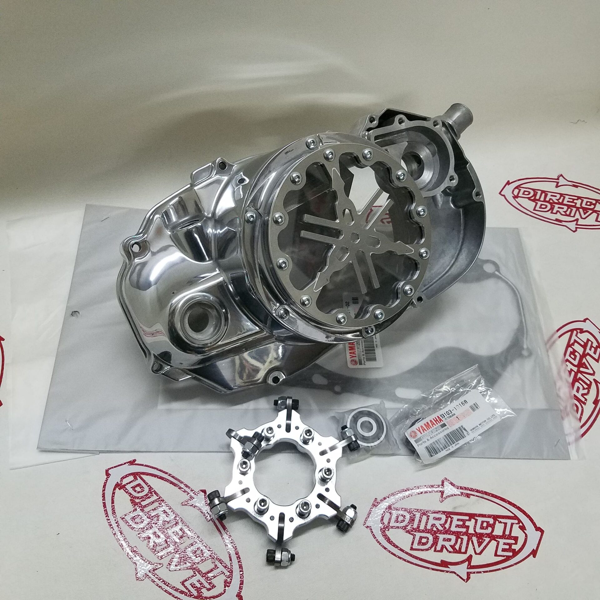 Banshee Clutch Cover Kit With Silver Lockout Gasket