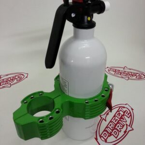 Billet Black Fire Ext mount Only in White and Green