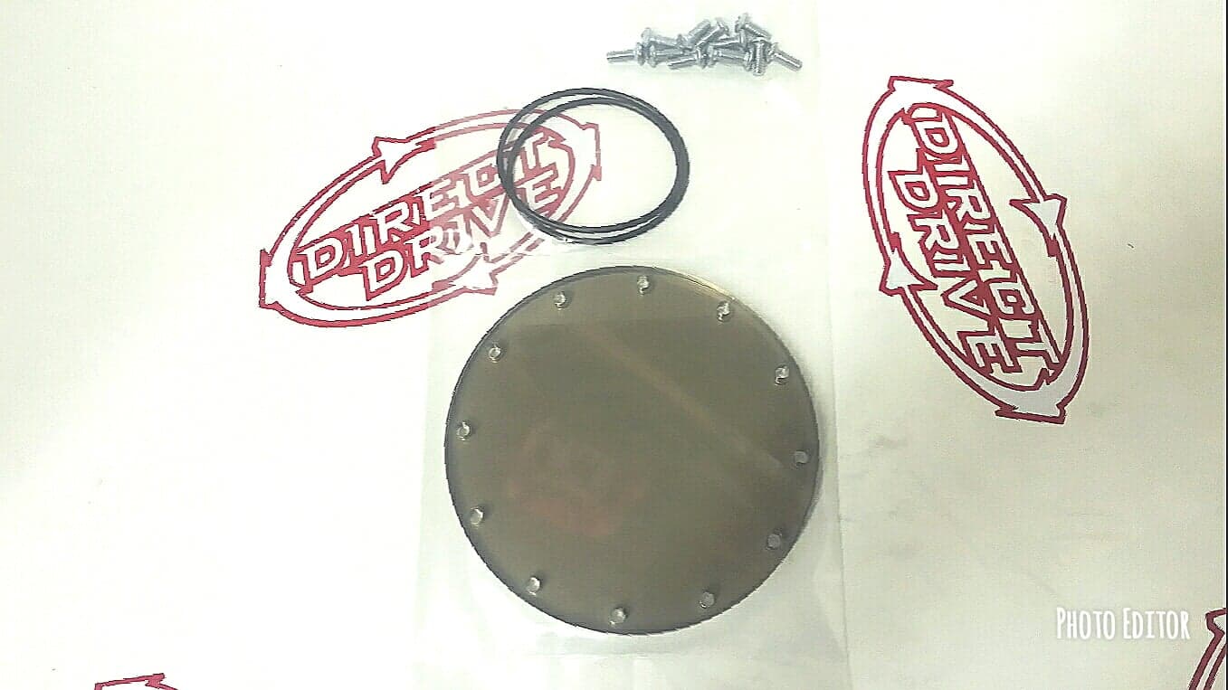 Smoke Lens With Twelve Bolts Holes Kit in Plastic Cover
