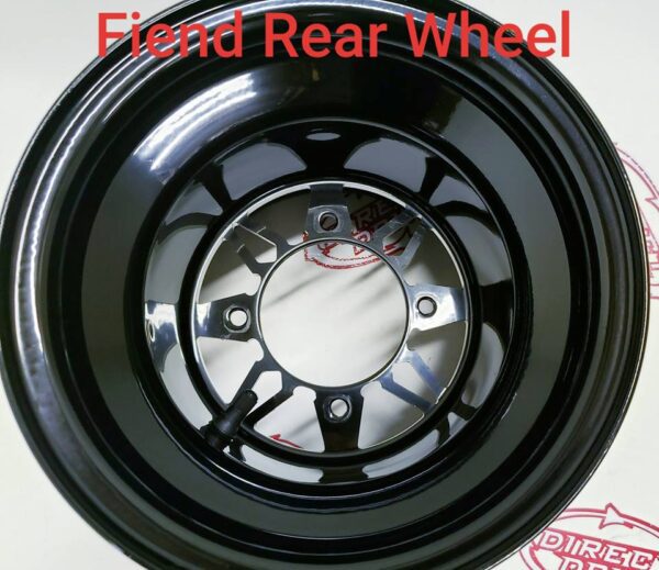 Fiend Rear Wheel in Black Color Design Image