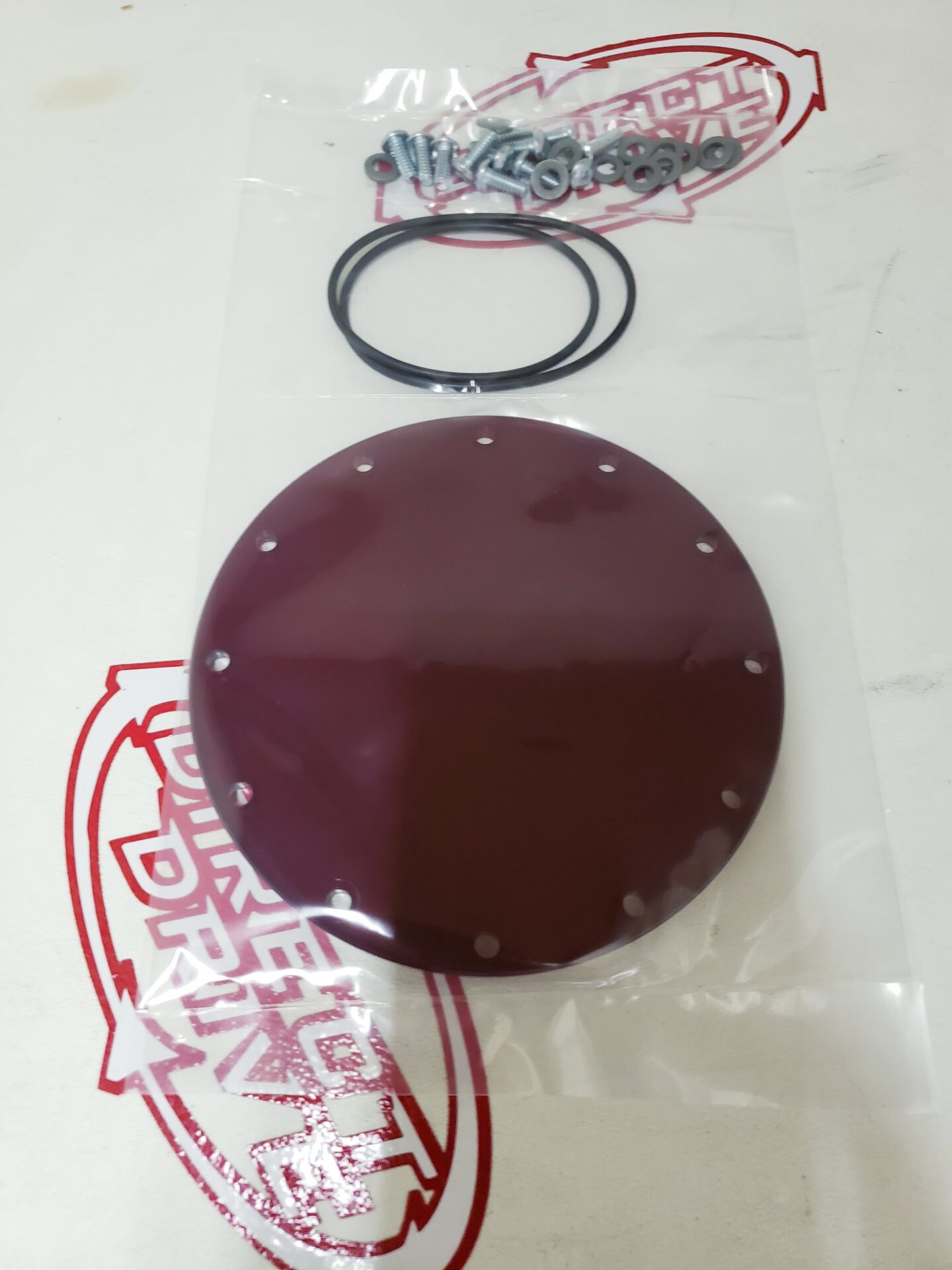 Red Lens and O Ring With Twelve Bolt Hole Kit