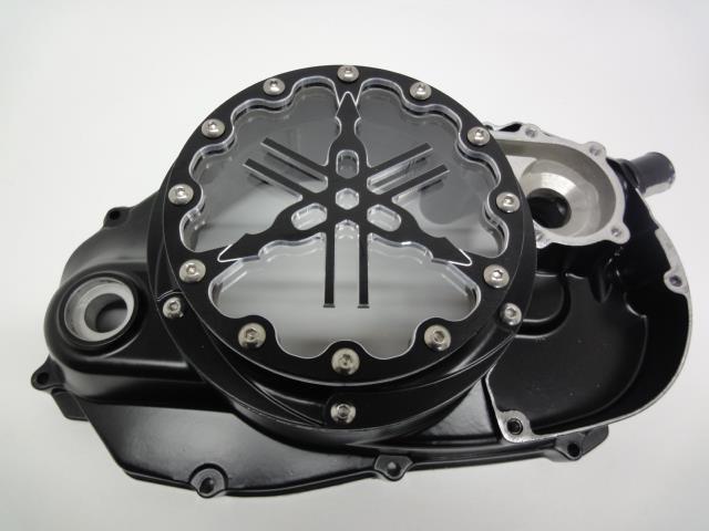 Black Banshee Clutch Cover With Clear Lens