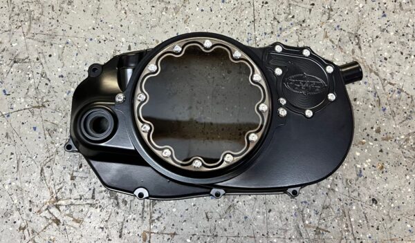 NEW Legacy Satin Black Banshee Clutch Cover w/ lens