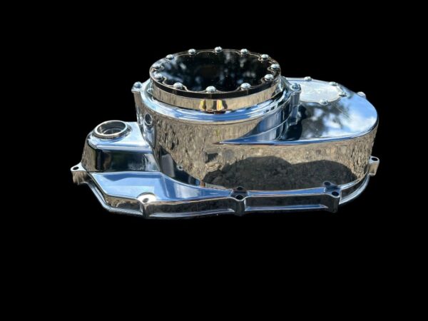 Polished Banshee LEGACY Clutch Cover w/ lens WP Bearing and seal installed  NO Lockout - Image 2