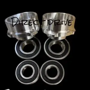 Billet Hubs Conversion Kit for 10x2 spindle mounts with No Brakes