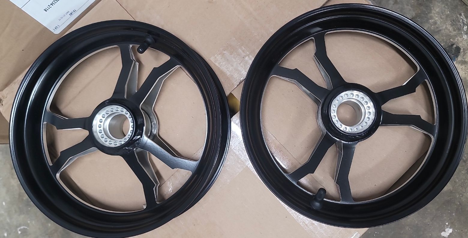 Ruthless design 10x2 spindle mount wheels (Qty 2 wheels)