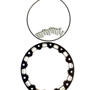 Satin Black Deadbolt reinforcement ring