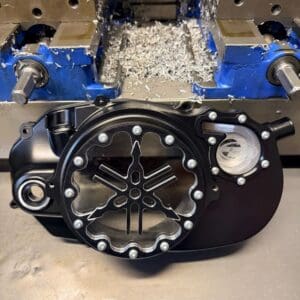 NEW Legacy Satin Black Banshee Clutch Cover w/ lens with WP bearing, seal CLEAR WP TFSR