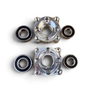 Billet Hubs Conversion Kit for 10x2 spindle mounts Raptor spindle with brakes